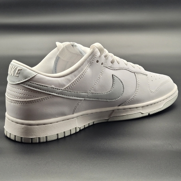 Nike Dunk Low Retro White Pure Platinum Men's Size 11.5 - Gently Used, Like New - Picture 7 of 16